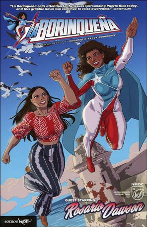 La Borinqueña Guest Starring Rosario Dawson issue nn-H Ricardo Lopez Ortiz Cover