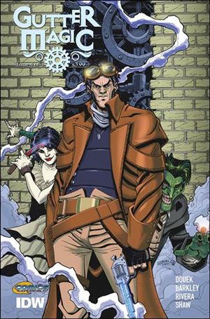Gutter Magic (2016) issue 4-B Joe Mulvey Cover