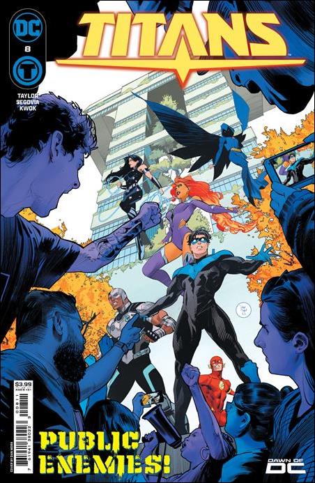 Titans (2023) issue 8 Dan Mora Cover