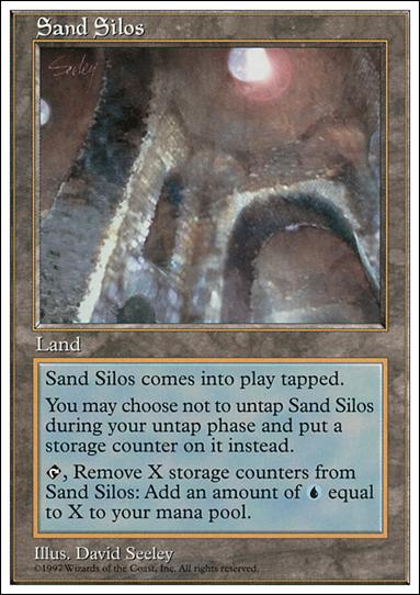 Magic the Gathering: 5th Edition (Base Set) card 423 Sand Silos