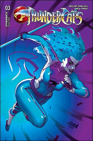 Thundercats (2024) issue 3-ZF David Nakayama Exclusive Blacklight Cover 1/100