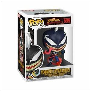 POP! Marvel figure 599 Venomized Captain Marvel