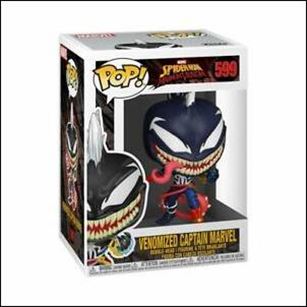 POP! Marvel figure 599 Venomized Captain Marvel