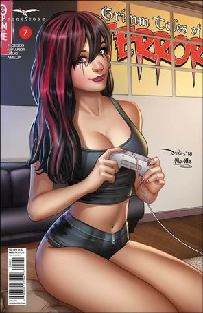 Grimm Tales of Terror Volume 4 issue 7-C Derlis Santacruz Cover