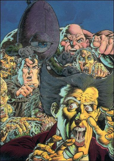 Bernie Wrightson II: More Macabre (Metallic Storm Subset) card MS5 Running Out of Time