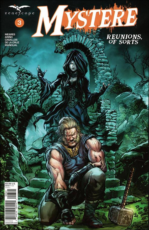 Mystere issue 3-D David Lorenzo Riveiro Cover