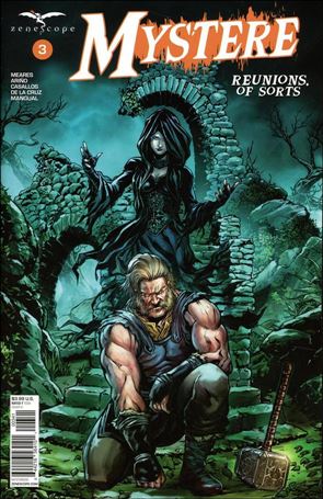 Mystere issue 3-D David Lorenzo Riveiro Cover
