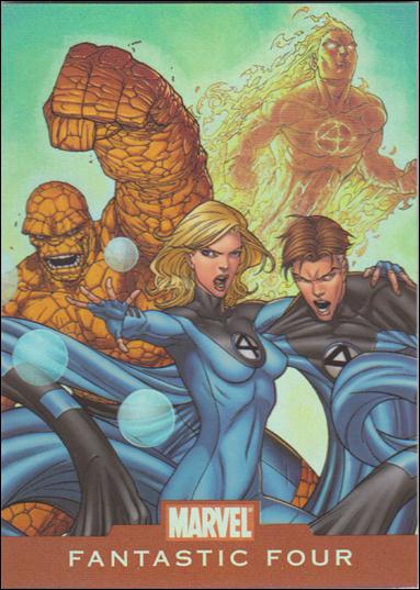Marvel Heroes and Villains (Alliances Subset) card A5 Fantastic Four