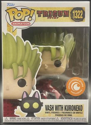 POP! Animation figure 1322 Vash with Kuroneko (Crunchyroll Exclusive)