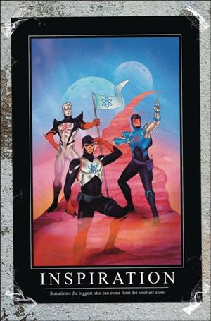Justice League: The Atom Project issue 1-E Kevin Wada 1:25 Cardstock Cover