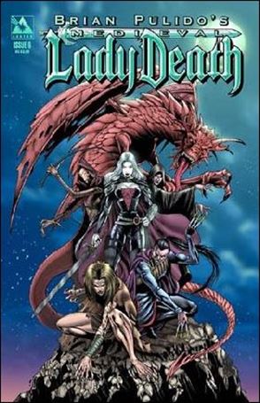 Brian Pulido's Medieval Lady Death issue 6-B Standard Cover