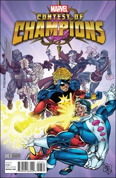 Contest of Champions issue 3-D Pat Broderick 1:25 Cover