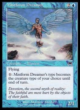 Magic the Gathering: Onslaught (Base Set) card 93 Mistform Dreamer