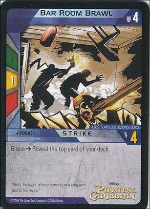Pirates of the Caribbean - Dead Man's Chest (Base Set) card PDC061 Bar Room Brawl
