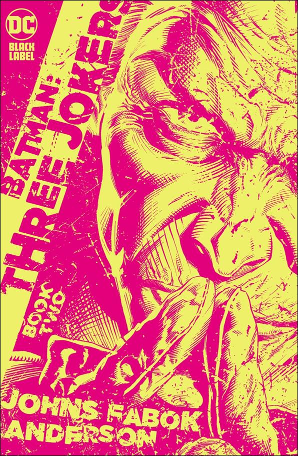 Batman: Three Jokers issue 2-F Jason Fabok 1:25 Yellow & Red Cover