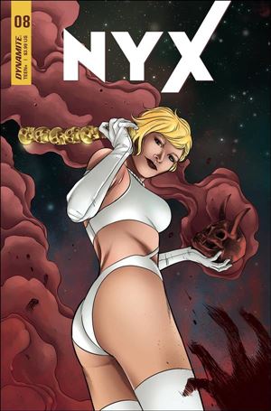 Nyx (2021) issue 8-E Alvaro Sarraseca Cover