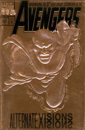 Avengers (1963) issue 360 Embossed Copper Foil Cover
