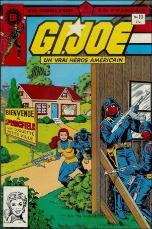 G.I. Joe: A Real American Hero issue 10-E French-Canadian Price Cover