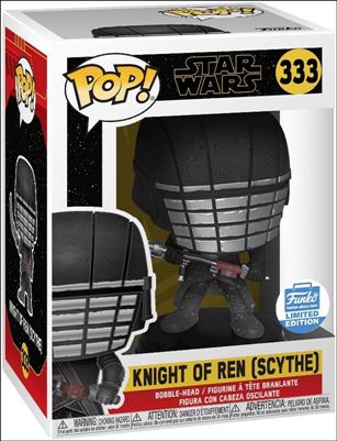 POP! Star Wars figure 333 Knight of Ren (Scythe) Funko Shop Exclusive