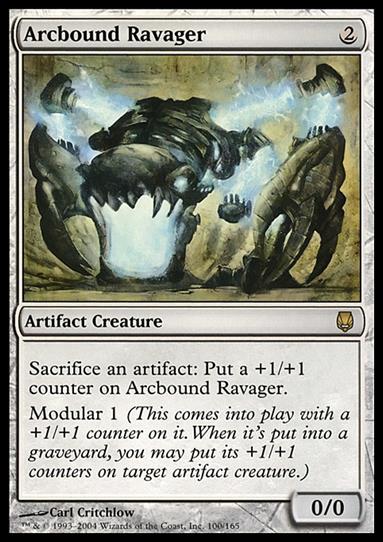 Magic the Gathering: Darksteel (Base Set) card 100 Arcbound Ravager