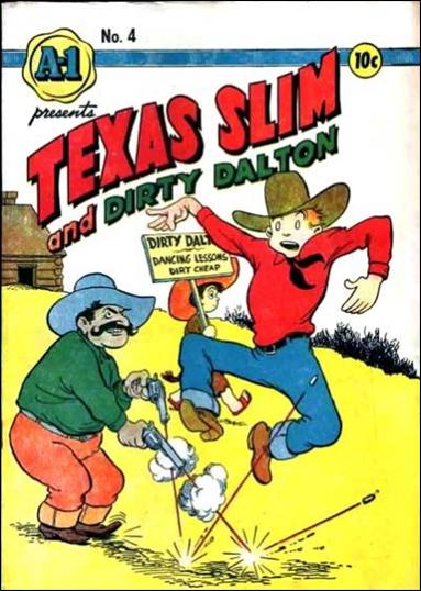 A-1 Comics issue 4 Texas Slim and Dirty Dalton