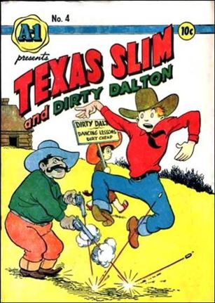 A-1 Comics issue 4 Texas Slim and Dirty Dalton