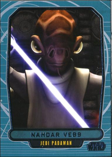 Star Wars Galactic Files (Base Set) card 238 Nahdar Vebb Jedi Padawan
