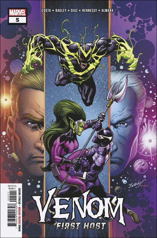 Venom: First Host issue 5 Mark Bagley Cover