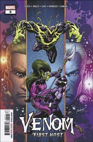 Venom: First Host issue 5 Mark Bagley Cover