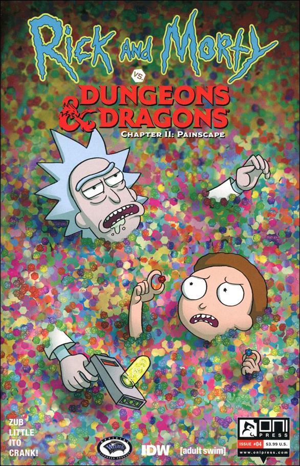 Rick and Morty vs Dungeons & Dragons Chapter II: Painscape issue 4-B Kendra Wells Cover