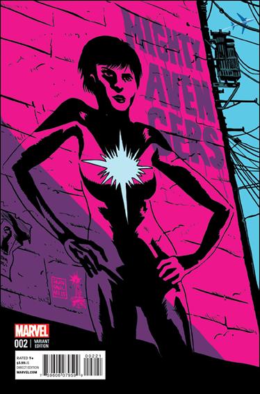 Mighty Avengers (2013) issue 2-C Francesco Francavilla 1:50 Cover