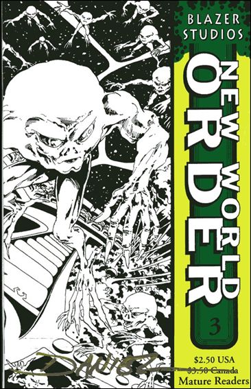 New World Order (1992) issue 3 Wraparound Cover