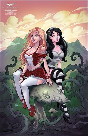 Grimm Fairy Tales Presents Wonderland issue 50-G Martin Abel Zenescope Exclusive Cover 1/350