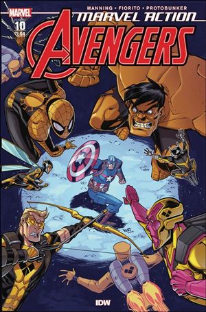 Marvel Action: Avengers (2019) issue 10 Jon Sommariva Cover