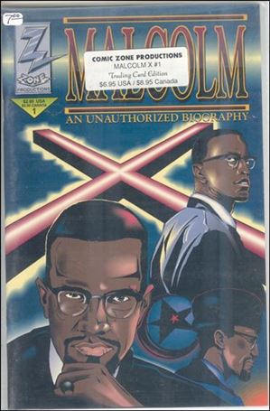 Malcolm X (1992) issue 1-B Trading Card Edition