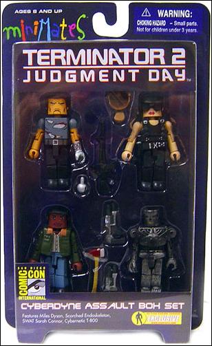 Terminator 2: Judgement Day Minimates (Box Sets) figure 1 Cyberdyne Assault Box Set (2009 SDCC Exclusive)