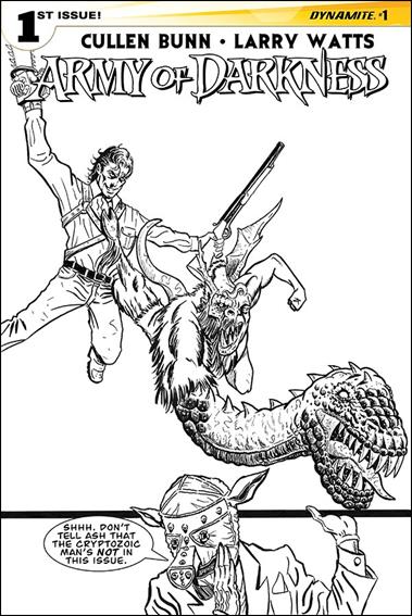 Army of Darkness (2014) issue 1-I Walter Flanagan 1:30 Black & White Cover