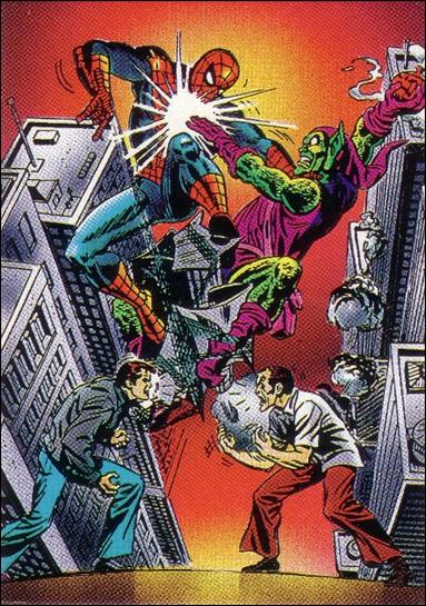 Spider-Man II: 30th Anniversary 1962 - 1992 (Base Set) card 60 Seeing Green