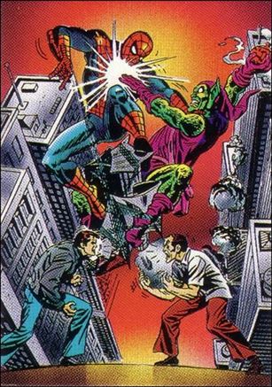Spider-Man II: 30th Anniversary 1962 - 1992 (Base Set) card 60 Seeing Green