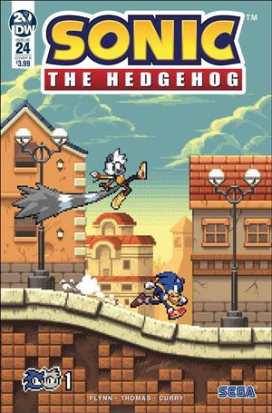 Sonic the Hedgehog (2018) issue 24-B Aaron Hammerstrom Cover