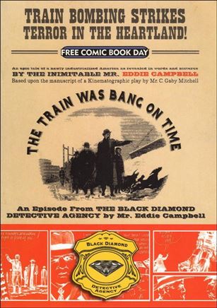 Black Diamond Detective Agency: The Train Was Bang on Time Cover Image 1
