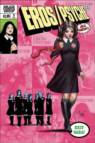Maria Llovet's Eros/Psyche issue 5-D Sabine Rich Cover