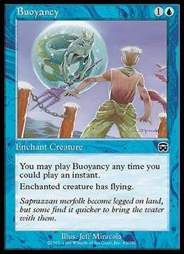 Magic the Gathering: Mercadian Masques (Base Set) card 63 Buoyancy