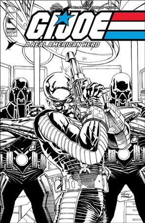 G.I. Joe: A Real American Hero (2023) issue 317-B Andy Kubert B&W Cover