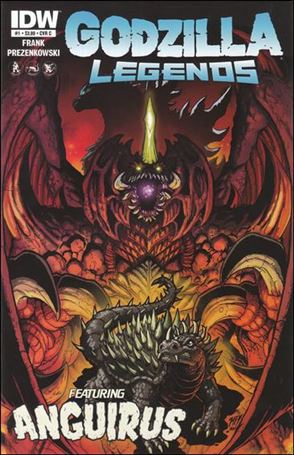 Godzilla Legends issue 1-C Matt Frank 1:5 Cover