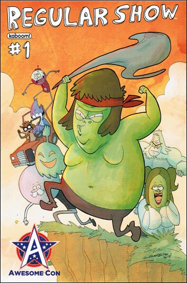 Regular Show issue 1-H Jerry Gaylord Awesome Con Cover 1/500
