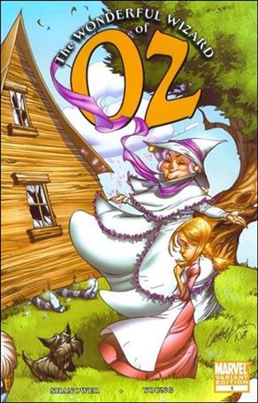 Wonderful Wizard of Oz issue 1-B J. Scott Campbell 1:10 Wraparound Cover