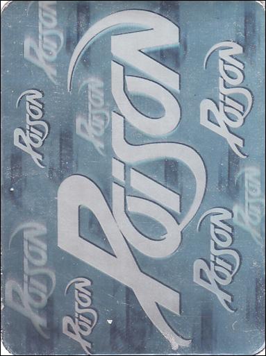 Rock Cards (Logo Hologram Stickers Subset) card nn-6 Poison