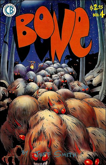 Bone (1991) issue 4-F Orange Logo (6th Printing)