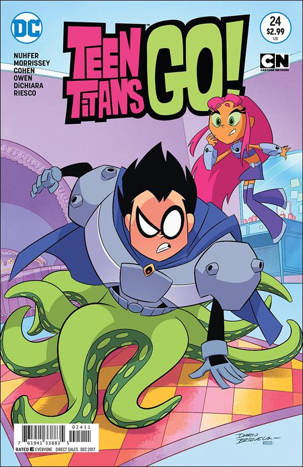 Teen Titans Go! 24 A, Dec 2017 Comic Book by DC